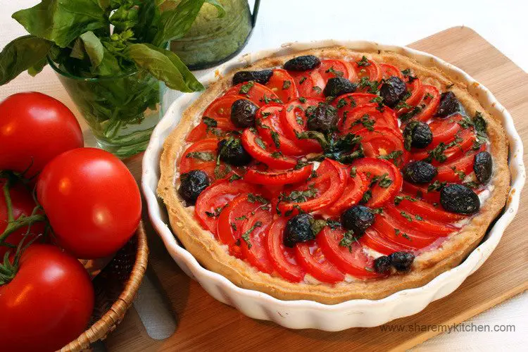 savory-tart-with-basil-tomato-and-cheese-7581775