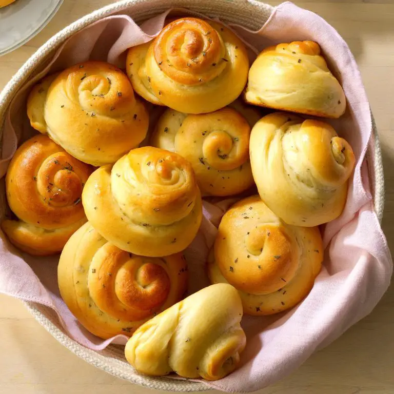 Homemade Rosemary Bread Rolls Recipe