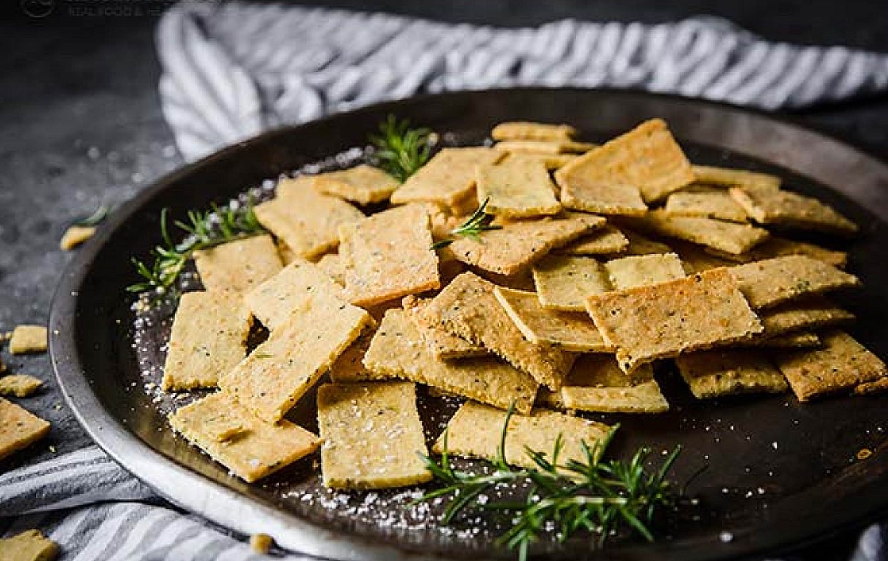 Rosemary And Parmesan Crackers The World Of Food And Cooking