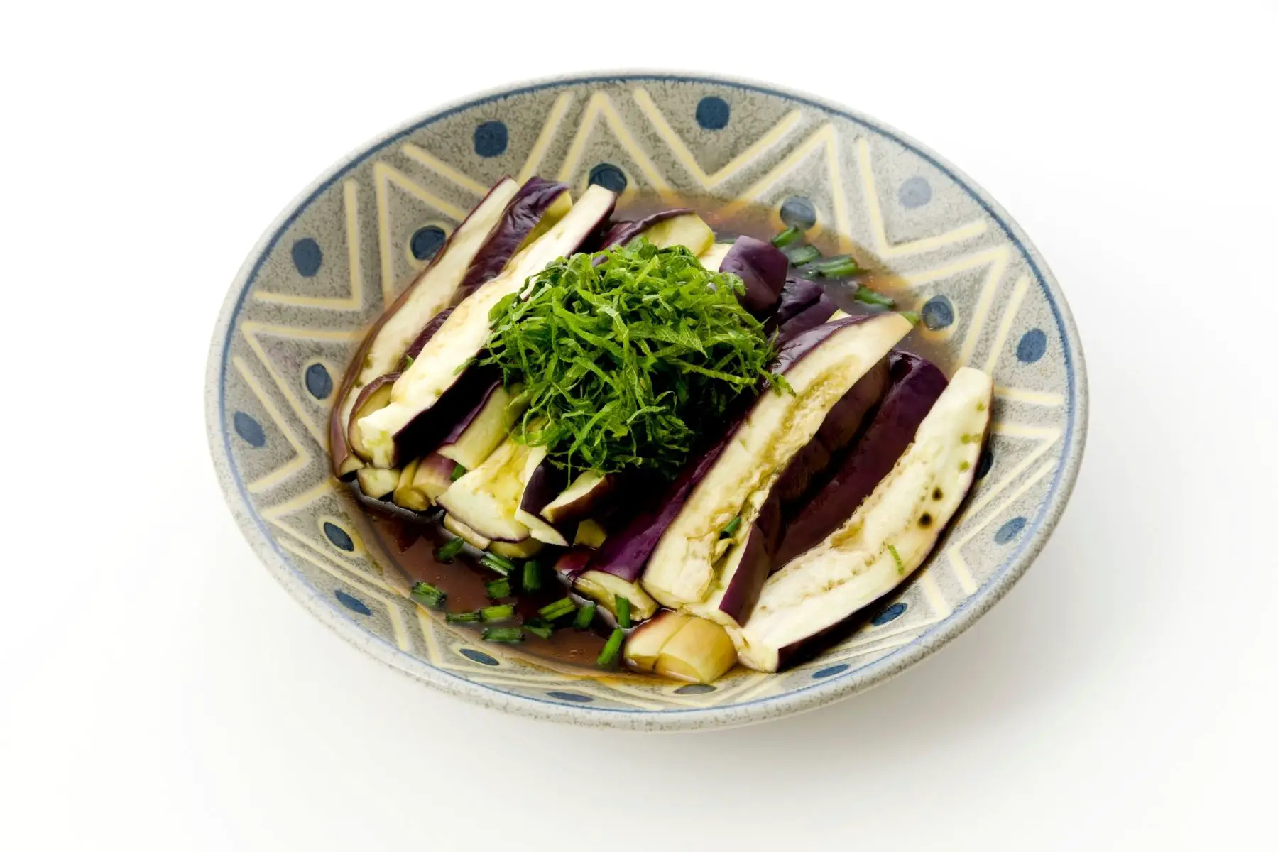 tsuyu with eggplant