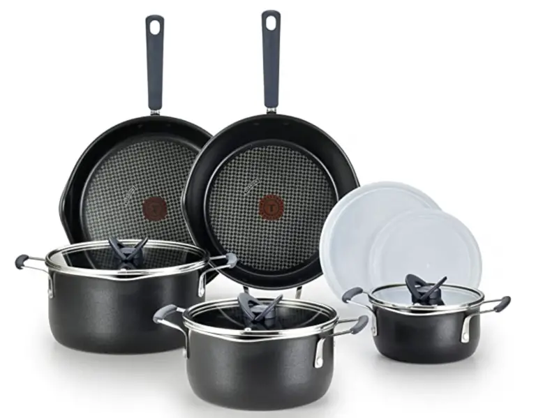 t-fal all-in-one stackable pot and pans set