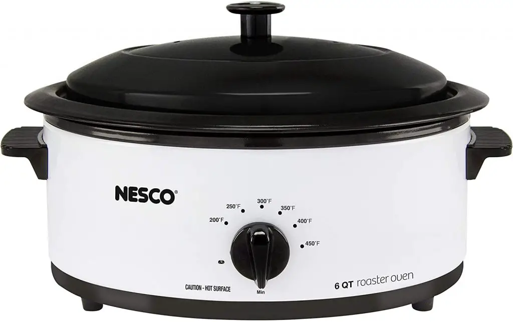 NESCO 4816-14 PORCELAIN ROASTER OVEN