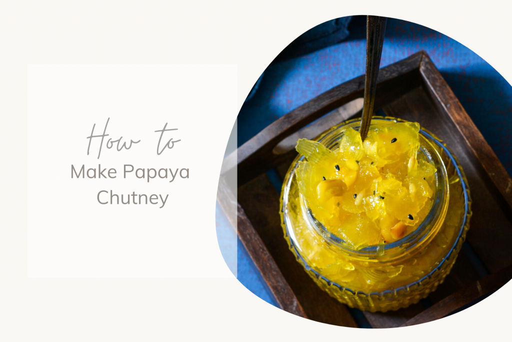 how to make papaya chutney