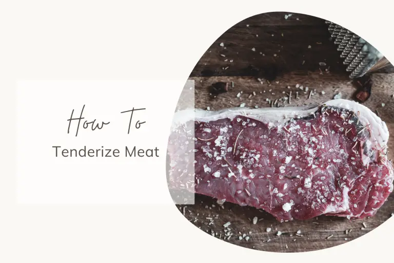 How to tenderize meat