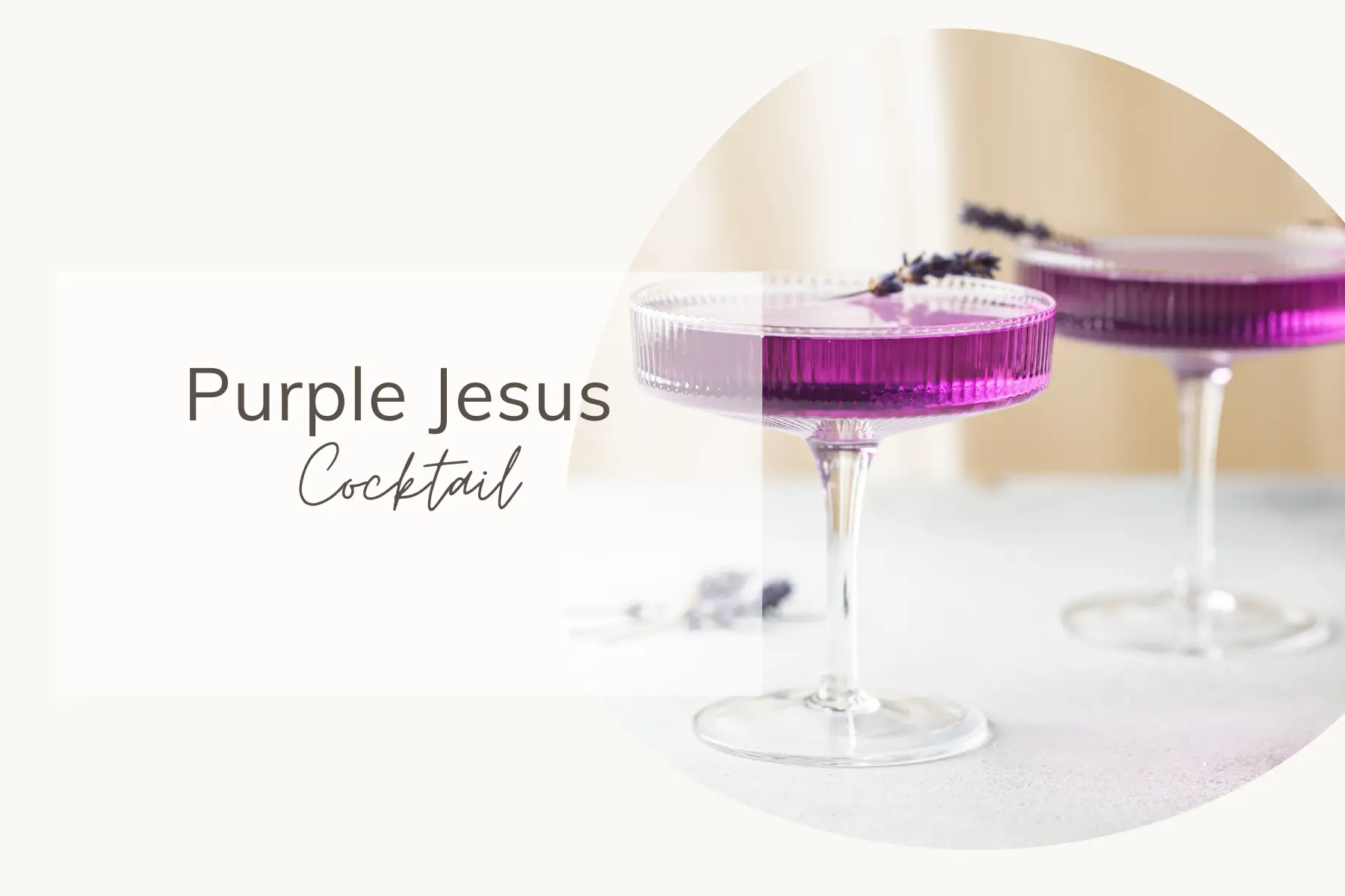 Purple Jesus Cocktail