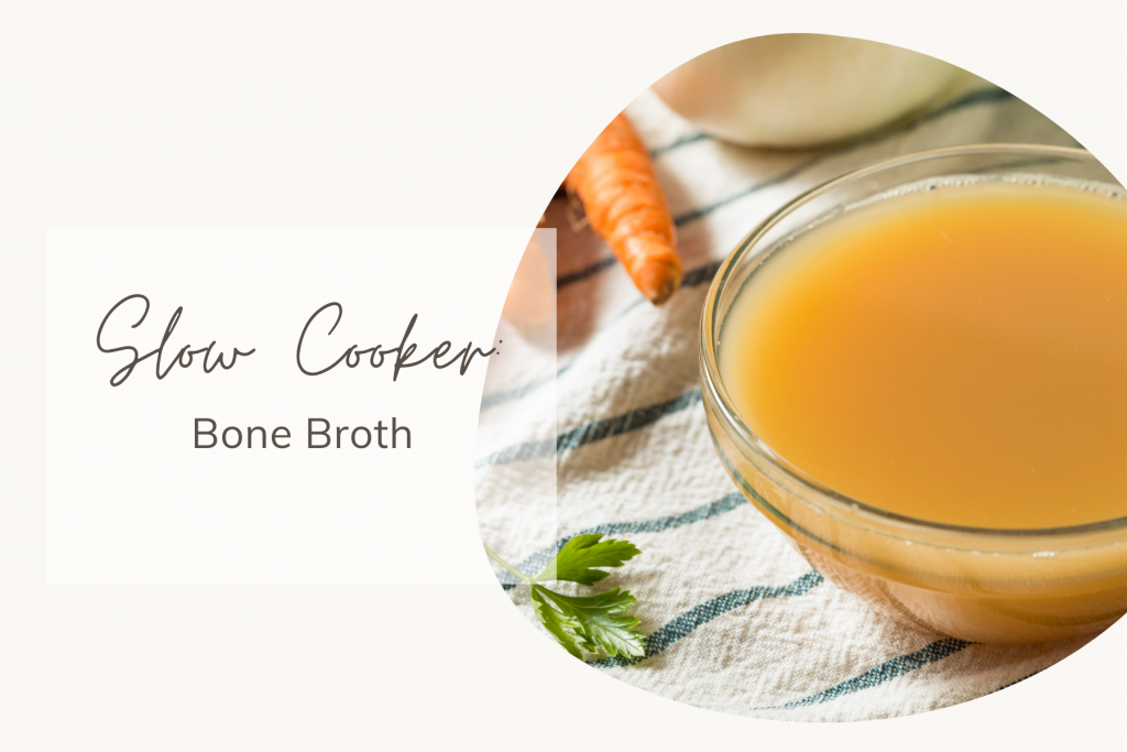 slow cooker bone broth