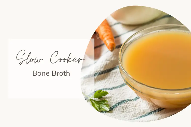 slow cooker bone broth