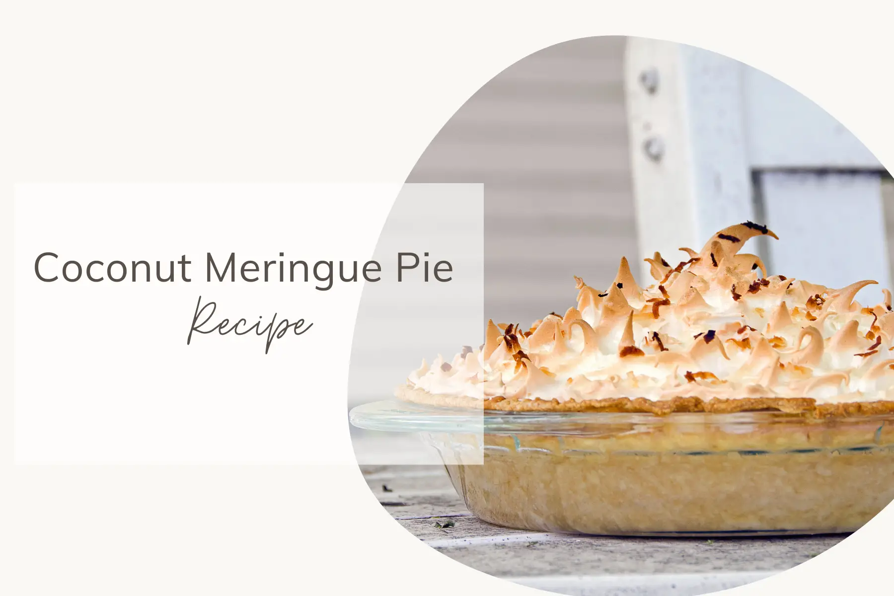 Coconut Meringue Pie Recipe