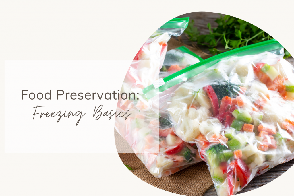 Food Preservation: Freezing Basics