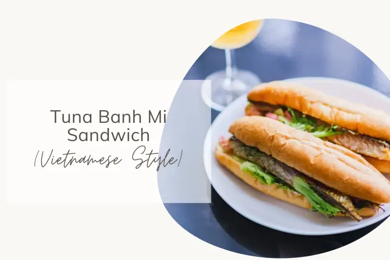 Tuna Banh Mi Sandwich