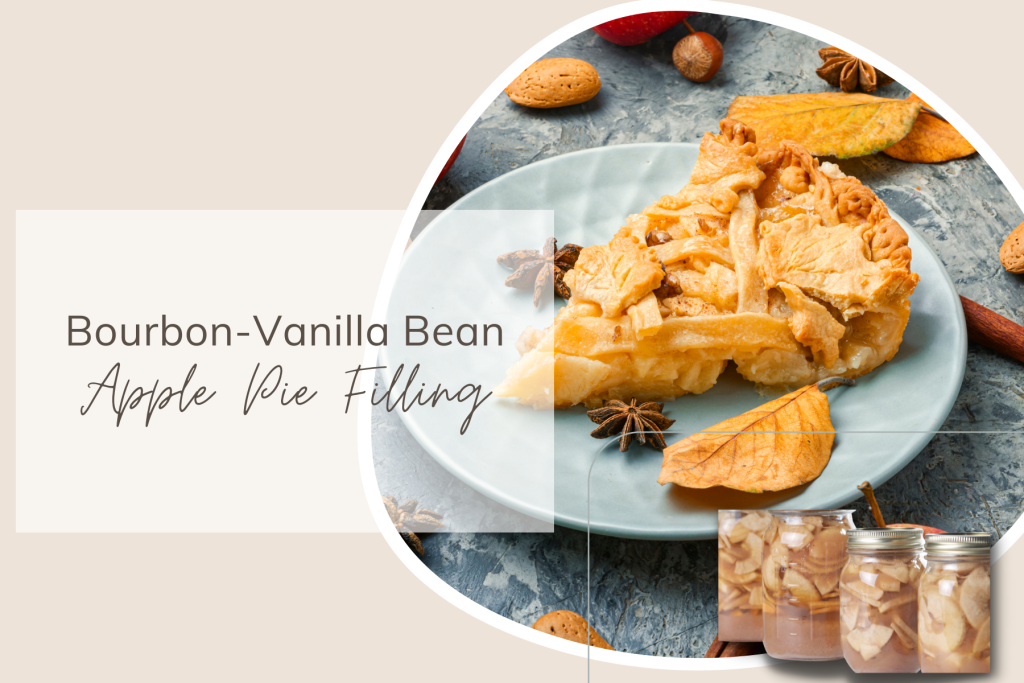 Bourbon-Vanilla Bean Apple Pie Filling