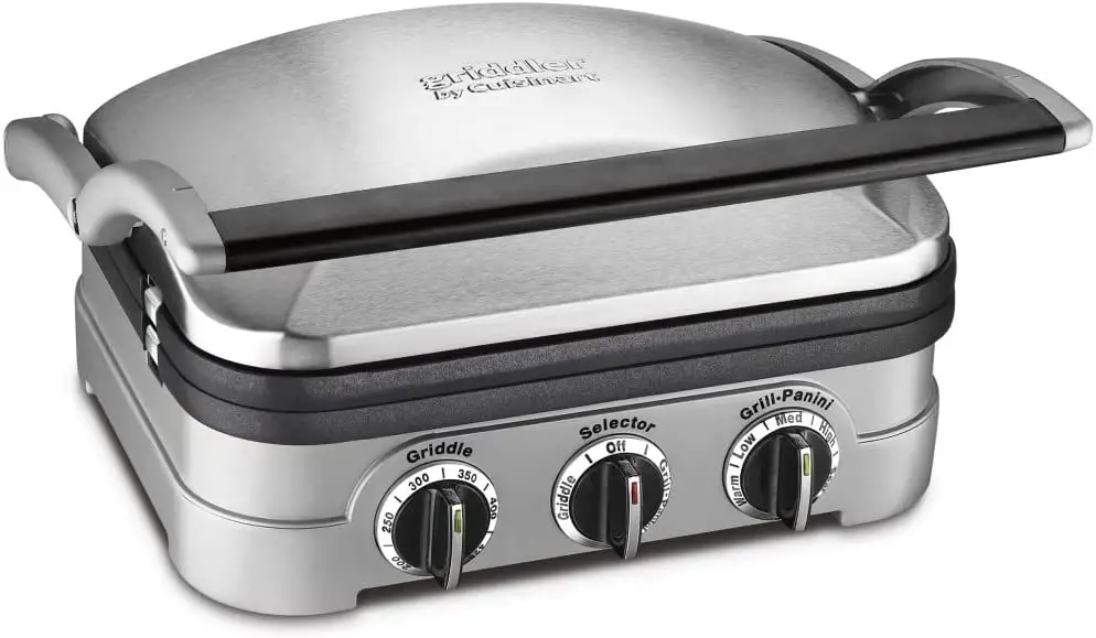 CUISINART GR-4NP1 5-IN-1 grills with removable plates
